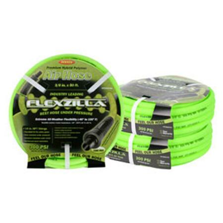 LEGACY MFG. CO. 0.25 in. x 25 ft. Zilla Green air hose with 0.25 in. Ends and Break LEG-HFZ1425YW2